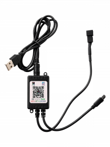 Светодиодная Bluetooth лента Фейерверк с пультом Огонёк OG-LDL39 50см
